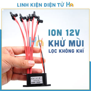 Máy tạo ion âm hút khử mùi lọc không khí 12V MS-FA7000 ( 10 đầu tạo hơn 70 triệu ion/cm3 K/Khí ) - Chính Hãng
