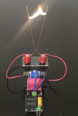 Jacob Ladder High Voltage Ignition Arc Cool Diy High Voltage Power