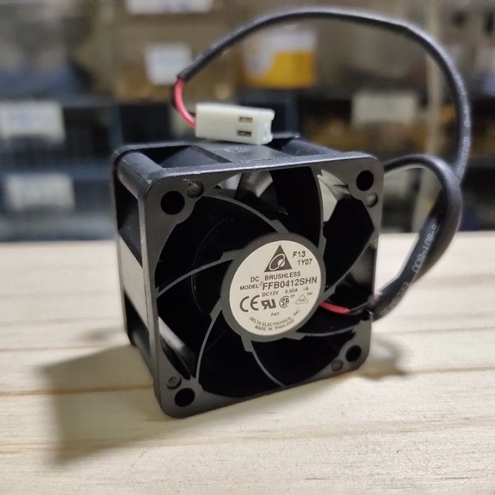 FAN delta FFB0412SHN 12V 0.6A 40x40x28mm ลมแรง | Lazada.co.th