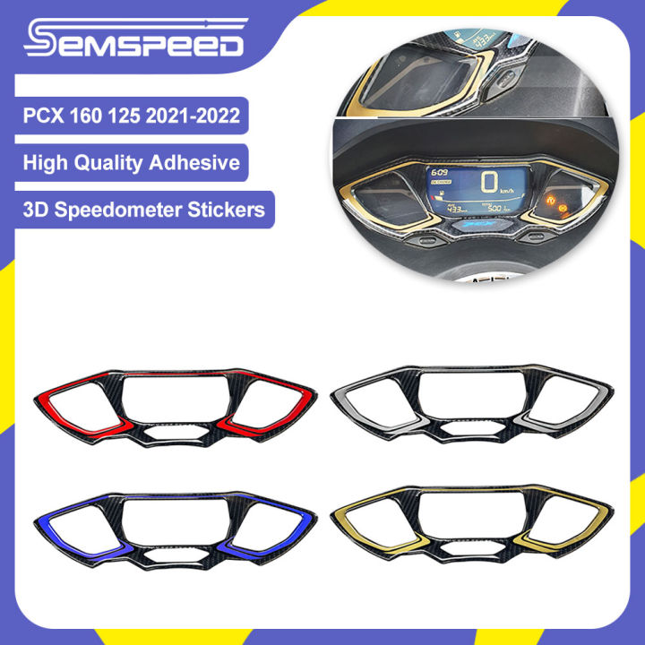 Motorcycle Speed Decals Speedometer odometer Stickers Cover For Honda PCX 160 125 PCX125 2021