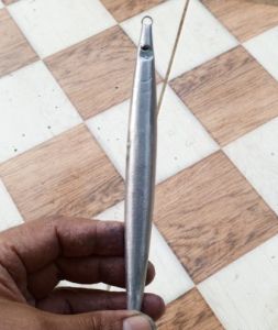 Metal jig belegbeg blank 100 +150 gram