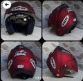 HELM INK DOUBLE VISOR SNI ORIGINAL MERK hrk niels EMBOSS SNI FREE PAKING KARDUS... 