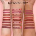 O.TWO.O Lips Matte Lipstick Misty Kiss Lock Color Silky 24H Long Lasting Lip Makeup. 