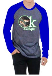 KAOS RAGLAN PRIA \ KAOS RAGLAN SABLON BOSSQUE M81 PRIA LENGAN PANJANG ATASAN PRIA / KAOS MURAH / KAOS DISTRO / KAOS SIMPLE / T-SHIRT PRIA