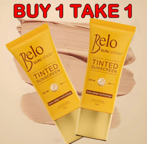 【BUY 1 TAKE 1】Belo SunExpert Tinted Sunscreen SPF50 50ml Whitening Sunscreen UV protection 4.9 63 ratings 579 Sold