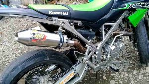 Knalpot Racing KLX R9 untuk CRF KLX D-Tracker dll merk R9