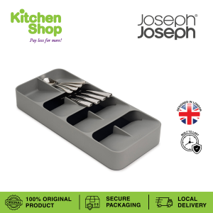 Joseph Joseph DrawerStore™ Compact Cutlery Organiser | Kitchen Drawer Organizer | Utensil Organizer | Space-Saving