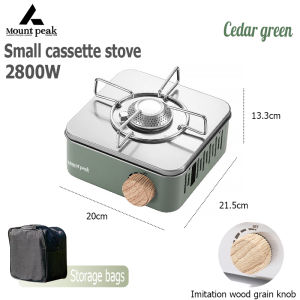 Mountpeak MINI CASSETTE STOVE Portable OUTDOOR GAS STOVE 2800W With Bag Furnace Windproof Multifunctional Outdoor Picnic Cooking Cassette Gas Burner Camping Mini Stove