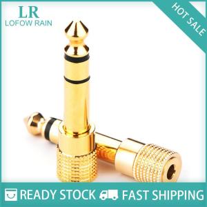 LF Wholesale✨Flash Sale ✨ Vàng 6.5mm nam cắm để 3.5mm nữ Jack Stereo Tai nghe âm thanh Bộ chuyển đổi Nhà Kết nối bộ chuyển đổi micro 6.5mm đến 3.5mm âm thanh Bộ chuyển đổi micro khuếch đại Đầu chuyển đổi