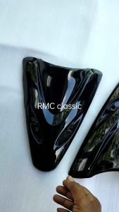 Panel Tameng Dada Satria LLumba Warna Hitam RMC Classic