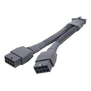 Double 8Pin to 12+4Pin Adapter Cable 8Pin To 16Pin Motherboards Plugs for 12VHPWR RTX4070/4080 Enhances Stability