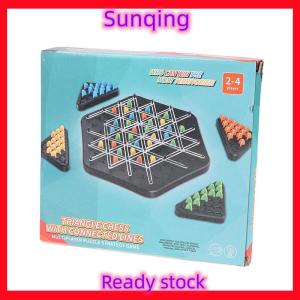 SQ Stationery [Flash Sale] Chain Triangle Chess Splendor Duel Board Strategy Game For Kids And Adults Fun Family Game Logic Chess Track Tables Game