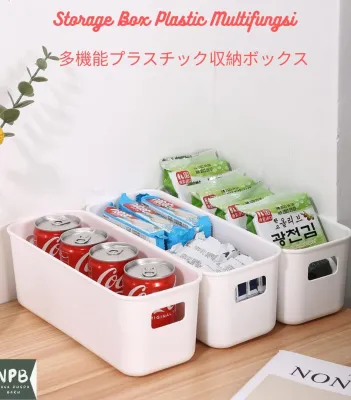 5pcs Kotak Keranjang Plastik Penyimpanan Barang Serbaguna - Storage Box Plastic Multifungsi