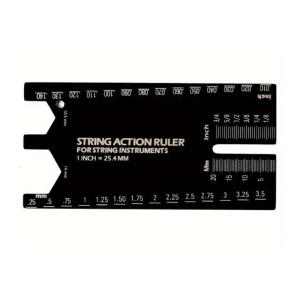 Guitar String Height Ruler String Action Gauge Ruler Guitar Set Up Repairing Luthier Tool for Guitar and Bass Setup