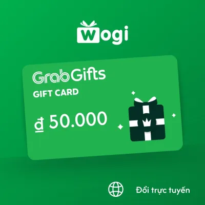 GrabGifts e-Voucher 50.000 ₫ (Có hiệu lực trong vòng 30 ngày)