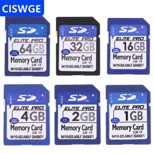 [COD] CISWGE AUTOPARTS Thẻ SD 1GB 2GB 4GB 8GB 16GB 32GB 64GB an toàn kỹ thuật số thẻ nhớ Flash