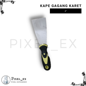 Kape Gagang Karet / Steel Skrap Pengerok Cat 2 3 4 5 inch (Pixel Tool)