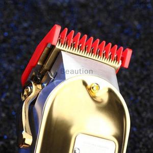 [COD] Beaution 1.5 + 4.5มม.ขนาดคู่มือหวี Red ATTACHMENT comb set with Metal Holder clipper