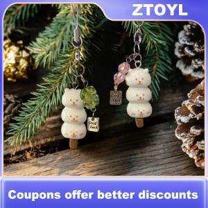 【ZTOYL】 Dễ thương Lucky Leaf điện thoại Charms Mặt dây chuyền Kawaii mèo trường hợp cho điện thoại CCD máy ảnh Ins Hàn Quốc New handmade phụ kiện tự làm