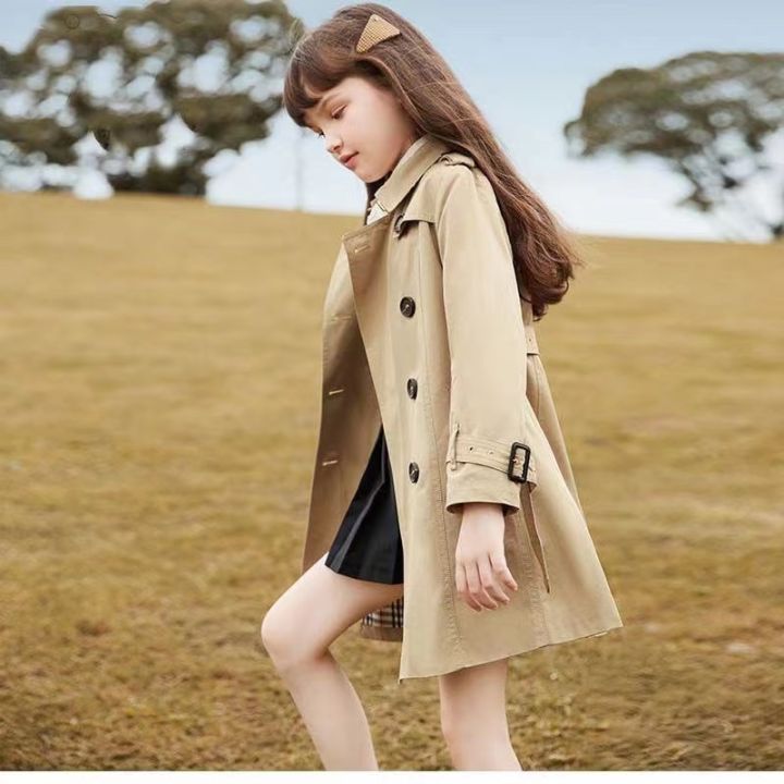 XZQ-Toddler Kid Baby Girls Winter Warm Trench Wind Coat