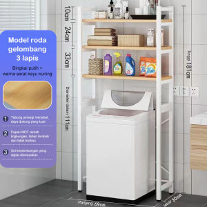 Rak Mesin cuci Rak Tempat Sabun Rak Toilet Rak Kamar Mandi Rak Serbaguna Multifungsi Portable Organizer
