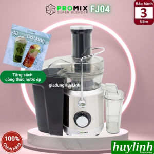 Máy ép trái cây tốc độ nhanh Promix FJ-04 - 1000W [Promix FJ04] - Chuyên dụng cho quán kinh doanh - gia đình