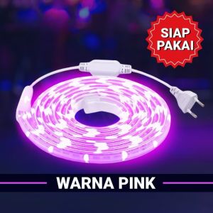 JUKE Lampu LED Strip SMD 2835 LED IP65 220V Meteran 10M / 15M / 20M / 25M / 30M  Lampu Hias Outdoor Indoor Tinggal Colok