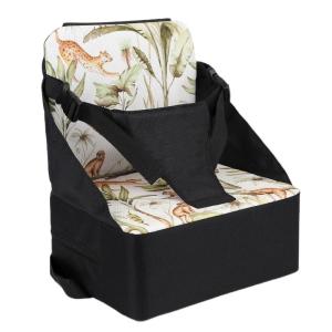 Adjustable Straps Baby Booster Seat Cushion Comfortable Nonslip Bottom Pad for Dining Table with Safety Features
