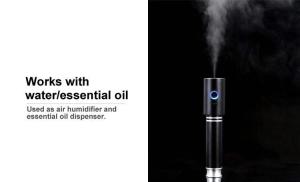 Mini Mist Humidifier & Aroma Diffuser 15ml Car Humidifier (With Clip) (Carry Wireless Rechargeable)