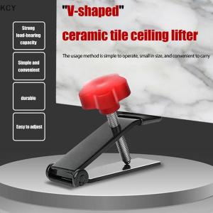 KCY เครื่องควบคุมความสูงของกระเบื้องแบบปรับได้ชนิด V อุปกรณ์ปรับระดับกระเบื้องผนังรับน้ำหนักได้250กก. อุปกรณ์ก่อสร้าง