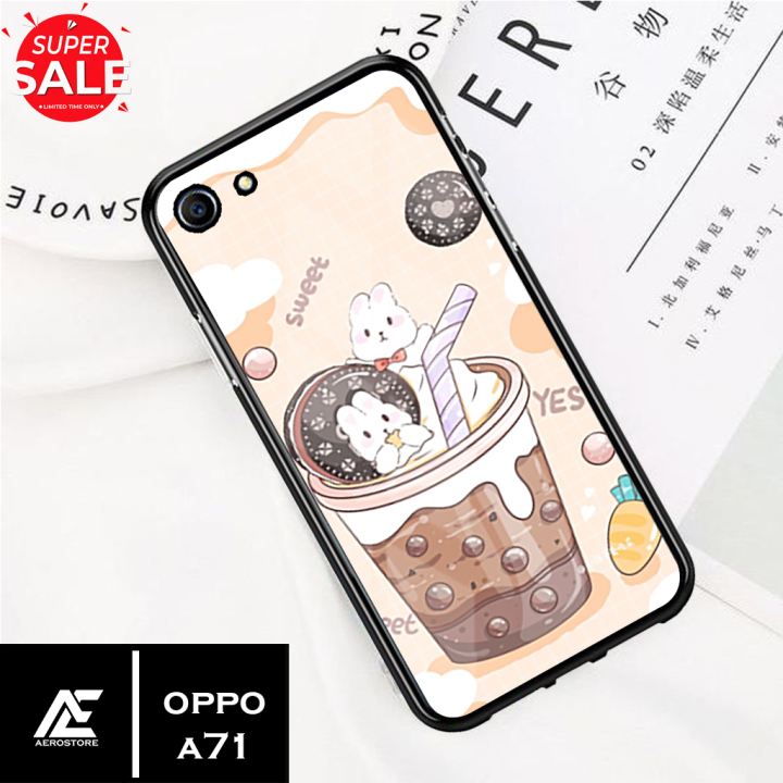 Kesing Hp Mobile Back Cover Oppo A71 Rainbow Back Cover For Oppo