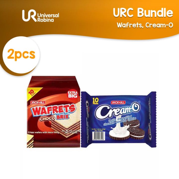 Buy 1 polybag of Wafrets Choco & 1 polybag of Cream-O Vanilla | Lazada