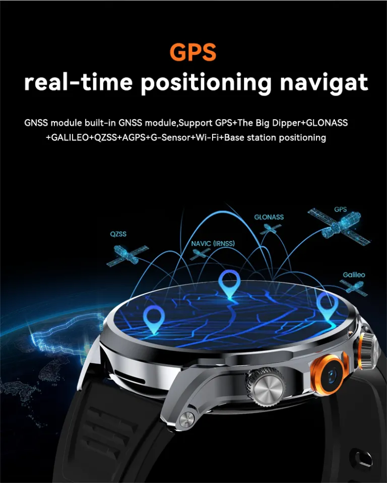 Aolon Inbuilt Gps Smart Band Aolon Smartwatch 2024 Sim Card Wifi