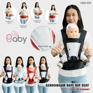 5in1 Way Hipseat Baby Gendongan depan model terbaru 2023 Gendongan Bayi Depan LILY BABY Gendongan Anak Depan Multifungsi Gendongan Anti Capek Baby Carrier Gendongan Multifungsi Gendongan Samping Gendongan Depan Bayi GBSS-820