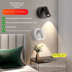 Wireless rechargeable night light