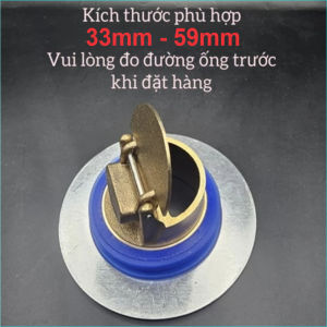 Nắp Bịt Cống Bằng Đồng CNC Thoát Nước Ngăn Mùi Chống Côn Trùng Trong Nhà Vệ Sinh Nhà Tắm Chậu Rửa