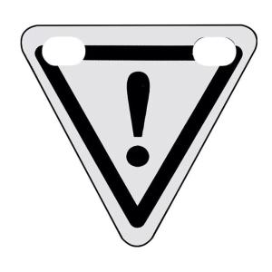 Bike Safety Warning Triangle 300m Night Visibility Universal Mounting Solution 7 Custom Designs Premium Reflective Fabric