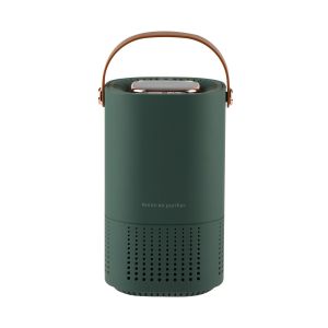 HOL [1 Year Warranty] Portable Mini Air purifier for Car Room Smart HEPA Filter Rechargeable Wireless Negative Ions Air Purifier Car Air Freshener Removing PM2.5 Formaldehyde Bacteria Smoke Odor For Home Office Desktop