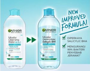 Garnier Micellar Water SALICYLIC BHA 400ML/BESAR