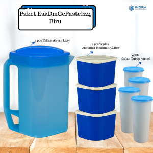 INDRA Paket Eskan Air Minum Plastik 2.5 Liter/EskDmGe124/isi 7 pcs
