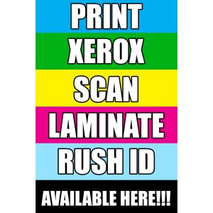 XeroxPrintRush IDLaminate (TARPAULIN PRINTING) Available COD