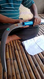 Egrek sawit mi global Malaysia  tanpa asah super tajam kolong