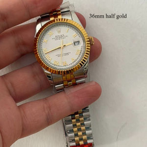 Special Offer JUST Series Automatic Watch for Man 3235 Movement 36mm Sapphire Glass Dial Calendar Dial Stainless Steel Strap Business Travel Watch
