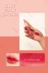 [MUA 1 TẶNG 1] Son Tint bóng lì Happy Mini Garden 3.5ml siêu lì giữ màu 24h kháng nước không lem không trôi