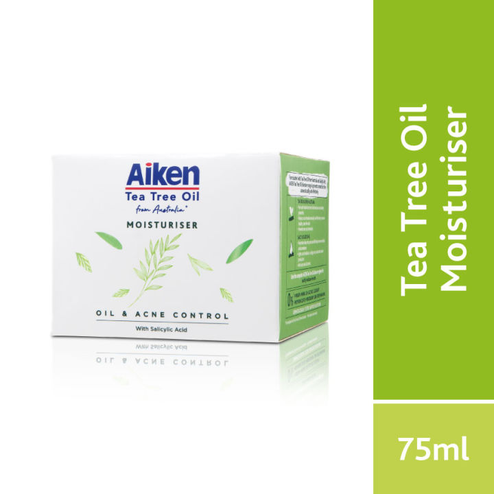 AIKEN Tea Tree Oil Moisturiser 75ml Lazada