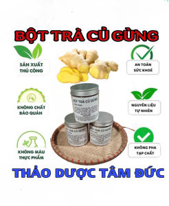 hũ 100g bột củ gừng nguyên chất