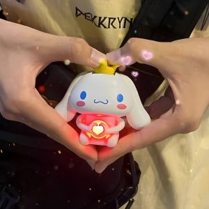 Toy Studio Mainan Lampu Tidur Kawaii 3D LED Sanrio Figure Kuromi Cinnamoroll Hadiah Lucu I Love You