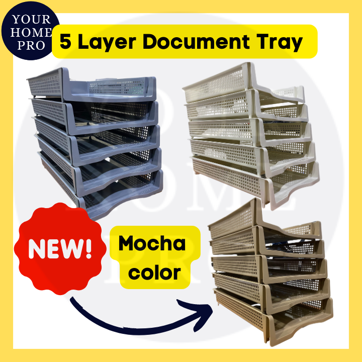 5 Layer Long Bond A4 Paper Long Folder Files and Document Tray Office