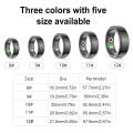 R02 Smart Ring Fitness Tracker Ring 5.0 Bluetooth-Compatible Sleep Monitor IP68 & 5ATM Waterproof Wearable for Android for IOS. 