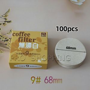 Pro  กระดาษกรองกาแฟ กระดาษดริป และกากกาแฟสกัดเย็น มีแบบรูปตัววี และ แบบกลมcoffee filter paper